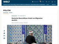 Bild zum Artikel: Deutsche überschätzen Anteil von Migranten deutlich