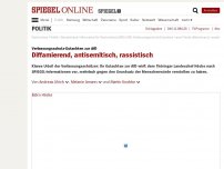 Bild zum Artikel: Verfassungsschutz-Gutachten zur AfD: Diffamierend, antisemitisch, rassistisch