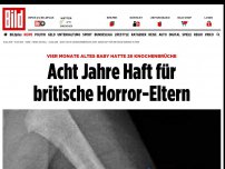 Bild zum Artikel: Sie brachen ihrem Baby 28 Knochen - Acht Jahre Haft für britische Horror-Eltern