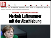 Bild zum Artikel: „Nationale Kraftanstrengung“ - Merkels Luftnummer mit der Abschiebung