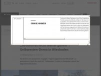 Bild zum Artikel: 'So kann es nicht weiter gehen': Gelbwesten-Demo in Wiesbaden