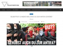 Bild zum Artikel: Selbsttest: 6 Anzeichen, dass du zur ANTIFA gehörst