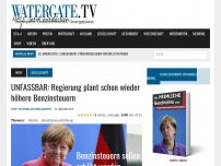 Bild zum Artikel: UNFASSBAR: Regierung plant schon wieder höhere Benzinsteuern