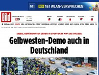 Bild zum Artikel: Stuttgart geht auf die Straße - Gelbwesten-Demo auch in Deutschland