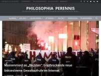 Bild zum Artikel: Massenmord an „Rechten“: Erschreckende neue linksextreme Gewaltaufrufe im Internet