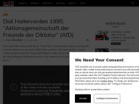 Bild zum Artikel: Didi Hallervorden 1995: “Aktionsgemeinschaft der Freunde der Diktatur” (AfD)