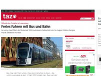 Bild zum Artikel: Öffentlicher Verkehr in Luxemburg: Freies Fahren mit Bus und Bahn