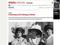 Bild zum Artikel: 8. März: Frauentag wird Feiertag in Berlin