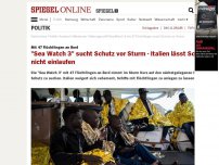 Bild zum Artikel: Mit 47 Flüchtlingen an Bord: 'Sea Watch 3' sucht Schutz vor Sturm - Italien lässt Schiff nicht einlaufen
