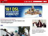 Bild zum Artikel: Gesamtforderung von rund 21 Millionen - Staat übernimmt Teil der Kosten von 'Flüchtlingsbürgen'