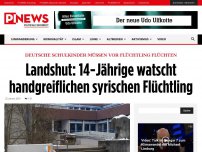 Bild zum Artikel: Deutsche Schulkinder müssen vor Flüchtling flüchten Landshut: 14-Jährige watscht handgreiflichen syrischen Flüchtling