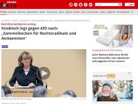 Bild zum Artikel: Nach Eklat bei Rede im Landtag - Knobloch legt gegen AfD nach: „Sammelbecken für Rechtsradikale und Antisemiten“
