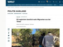 Bild zum Artikel: EU registriert deutlich mehr Migranten aus der Türkei