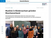 Bild zum Artikel: Muslime in Niedersachsen gründen Moscheeverband