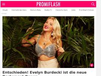 Bild zum Artikel: Entschieden! Evelyn Burdecki ist die neue Dschungel-Queen