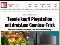 Bild zum Artikel: 9,29 statt 340 Euro! - Teenie kauft Playstation mit dreistem Gemüse-Trick