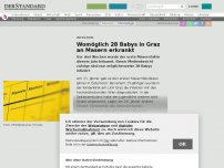 Bild zum Artikel: Infektion - 28 Babys in Graz womöglich an Masern erkrankt