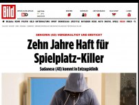 Bild zum Artikel: Seniorin (63) vergewaltigt - Zehn Jahre Haft für Spielplatz-Killer