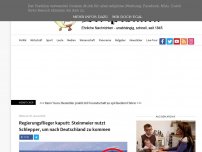 Bild zum Artikel: Regierungsflieger kaputt: Steinmeier nutzt Schlepper, um nach Deutschland zu kommen