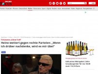 Bild zum Artikel: TV-Kolumne „Kölner Treff“ - Heino wettert gegen rechte Parteien: „Wenn ich drüber nachdenke, wird es mir übel“