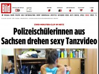 Bild zum Artikel: Clip im Netz aufgetaucht - Polizeischülerinnen aus Sachsen drehen Tanzvideo