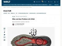 Bild zum Artikel: Nike und das Problem mit Allah