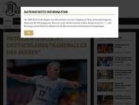 Bild zum Artikel: Patrick Wiencek ist Deutschlands 'Handballer des Jahres' | THW Kiel - Die offizielle Website