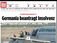 Bild zum Artikel: Flugbetrieb eingestellt! - Germania beantragt Insolvenz