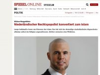 Bild zum Artikel: Wilders-Weggefährte: Niederländischer Rechtspopulist konvertiert zum Islam