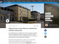 Bild zum Artikel: Regensburg: Junge Männer attackieren wahllos Passanten