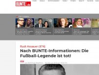 Bild zum Artikel: Rudi Assauer (†74): Nach BUNTE-Informationen – die Fußball-Legende ist tot!