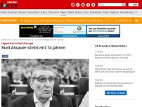 Bild zum Artikel: Legendärer Fußball-Manager - Medienbericht: Rudi Assauer stirbt mit 74 Jahren