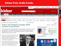 Bild zum Artikel: Trauer um Manager-Legende: Rudi Assauer ist gestorben