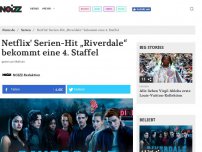 Bild zum Artikel: Netflix' Serien-Hit „Riverdale“ bekommt eine 4. Staffel