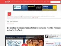 Bild zum Artikel: Beliebtes Kindergetränk total verseucht: Nestle-Produkt schockt im Test