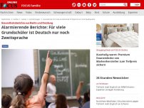 Bild zum Artikel: Gesundheitsberichte aus Berlin und Duisburg - Alarmierende Berichte: Für viele Grundschüler ist Deutsch nur noch Zweitsprache
