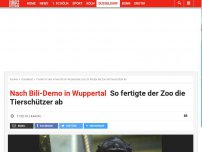 Bild zum Artikel: Free Bili!: Riesen-Demo vor dem Wuppertaler Zoo