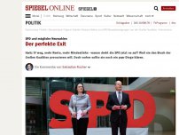 Bild zum Artikel: SPD und mögliche Neuwahlen: Der perfekte Exit
