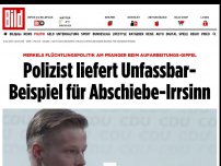Bild zum Artikel: CDU-Flüchtlingsgipfel - Polizist packt über Abschiebe-Irrsinn aus