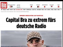 Bild zum Artikel: Sender verzichten auf Rapstar - Capital Bra zu extrem fürs deutsche Radio