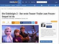 Bild zum Artikel: Die Eiskönigin 2 - Der erste Teaser-Trailer zum Frozen-Sequel ist da!