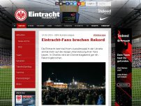 Bild zum Artikel: Eintracht-Fans brechen Rekord