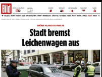 Bild zum Artikel: Grüne Plakette fehlte! - Stadt bremst Leichenwagen aus