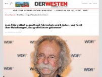 Bild zum Artikel: Jean Pütz wettert gegen „Maischberger“, Diesel-Fahrverbot und die Grünen – „So viel Blödsinn habe ich selten gehört“