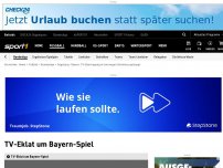 Bild zum Artikel: Wegen Steinhaus: TV-Eklat um Bayern-Spiel