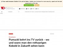Bild zum Artikel: Pumuckl kehrt ins TV zurück - wo und wann man den rothaarigen Kobold in Zukunft sehen kann