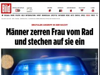 Bild zum Artikel: Unfassbare Tat In Lingen (Ems) - Männer zerren Frau vom Rad und stechen auf sie ein