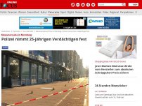 Bild zum Artikel: Messerattacke in Nürnberg - Polizei nimmt 25-jährigen Verdächtigen fest