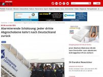 Bild zum Artikel: Kritik aus der CDU - Alarmierende Schätzung: Jeder dritte Abgeschobene kehrt nach Deutschland zurück