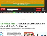 Bild zum Artikel: Traum-Finale: Dreifachsieg für Österreich, Gold für Hirscher